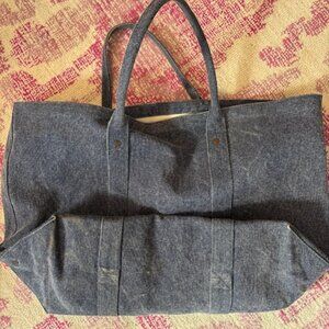 Restoration Hardware (RH) denim tote bag